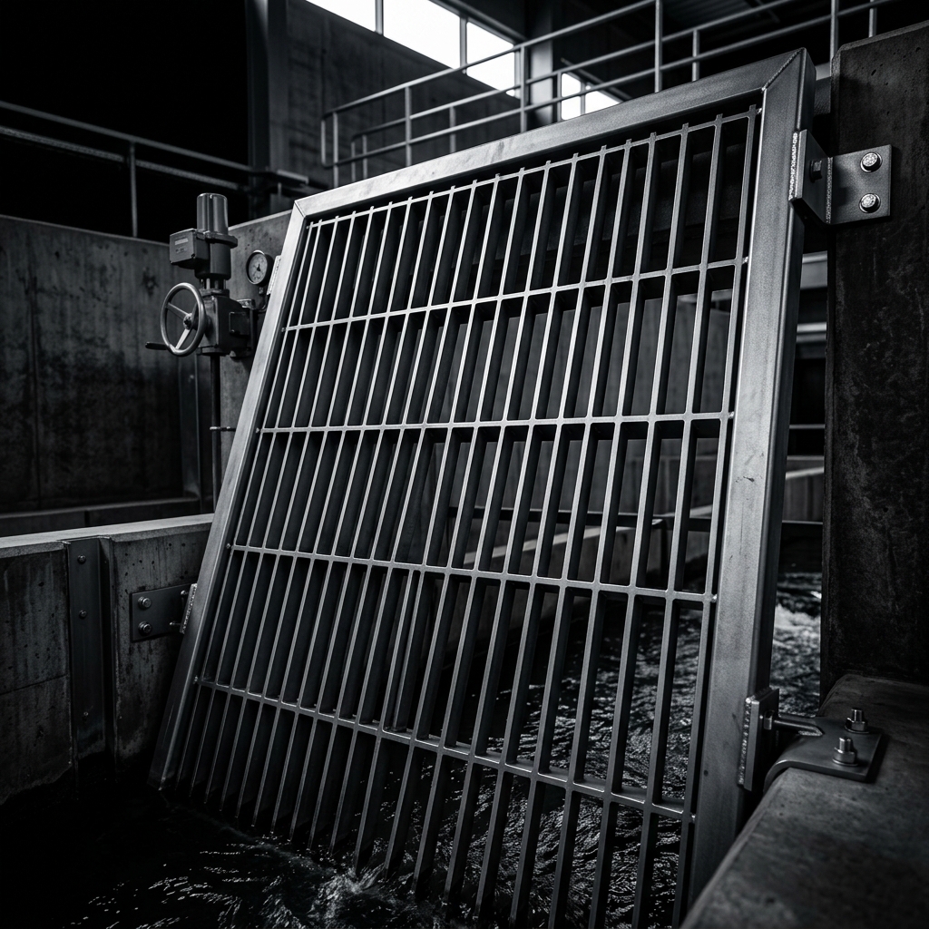 Industrial Canal Trash Screen